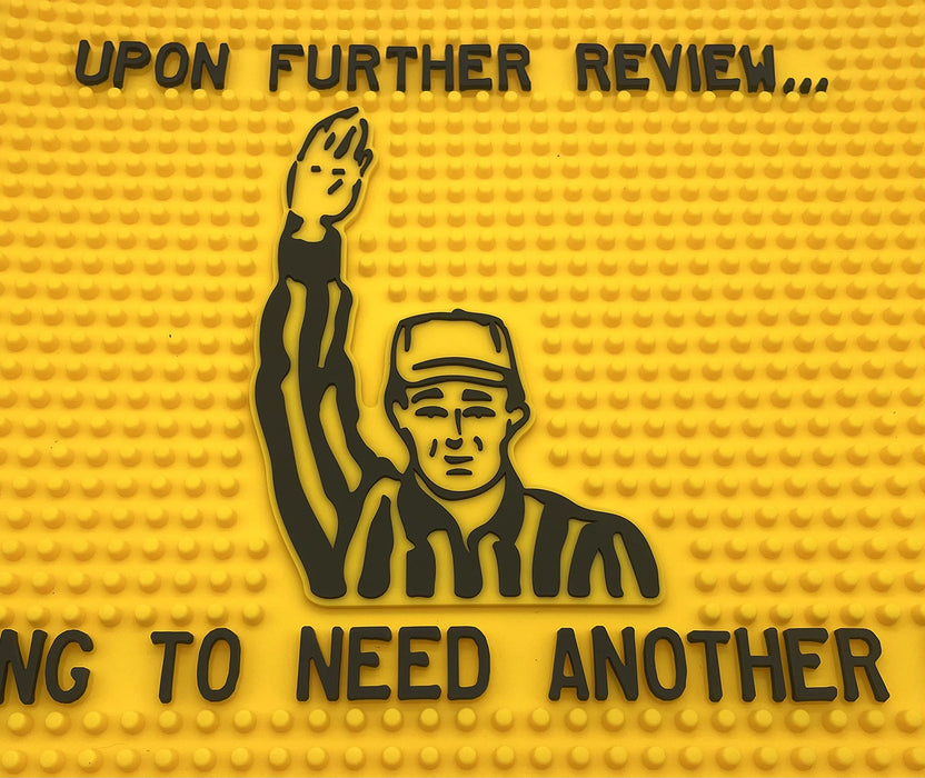 Upon Further Review I'm Going to Need Another Drink 17.7" x 11.8" Funny Bar Spill Mat Rail Countertop Accessory Home Pub Decor