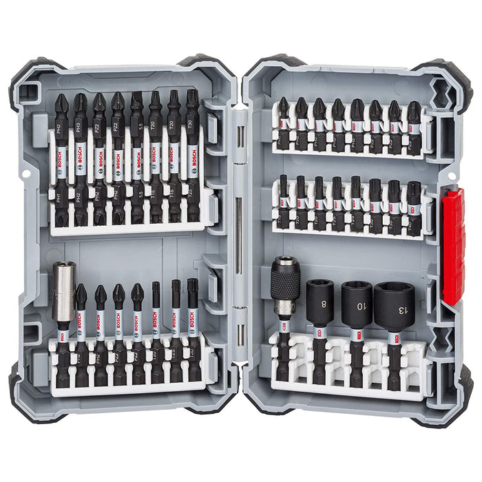 Bosch Professional 36 pieces Impact driver Bit Set (Impact Control, Pick and Click, Accessories for Impact Drivers)
