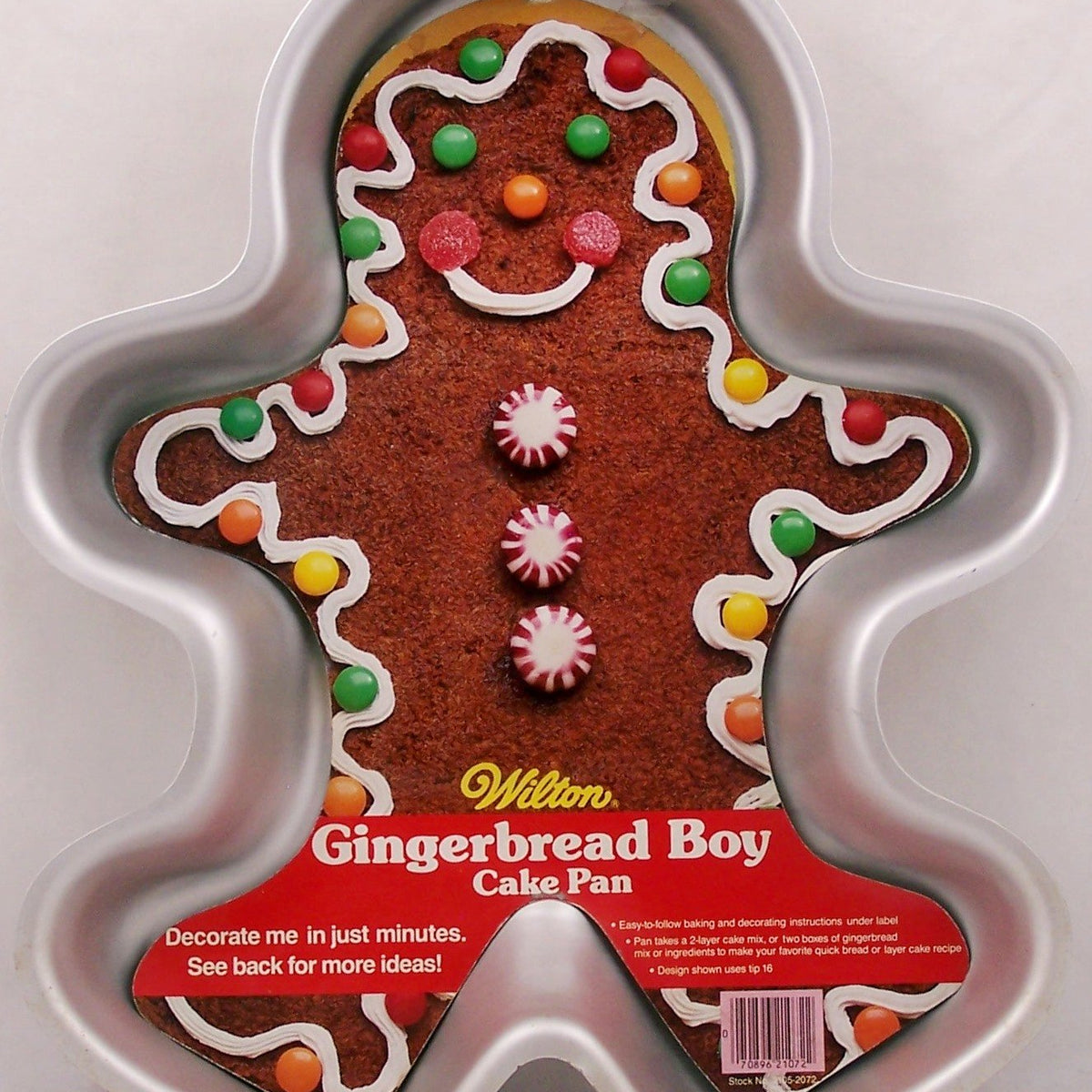 Wilton Gingerbread Boy Brown Cake Pan