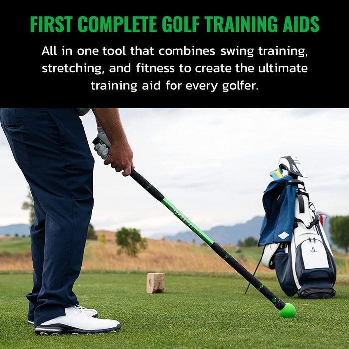 The Most Important Stretch in Golf - A Device, Golf Stretch, Golf Exercise,  Golf Swing Train in One Motion. Perfect Practice Warm-Up. Shaft for  Strength, Rhythm…