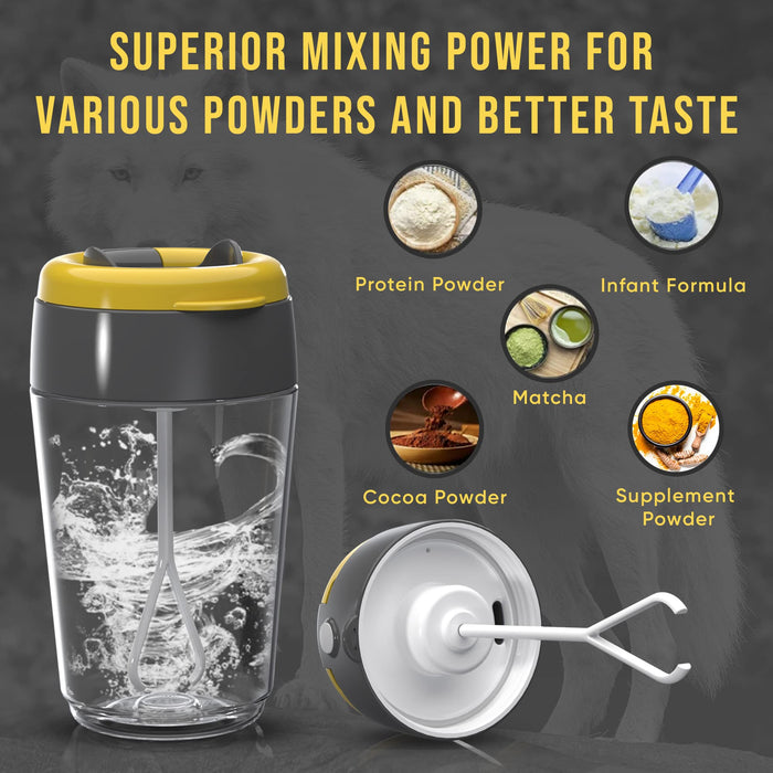Electric Shaker Bottle - Shaker Bottles For Protein And Powder- Batter —  CHIMIYA