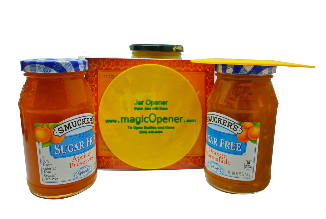 magic Opener Jar Opener | Arthritis Helpers | Non-Slip Silicone | Jar Grip | Jar Openers for Arthritis | Rubber Jar Opener