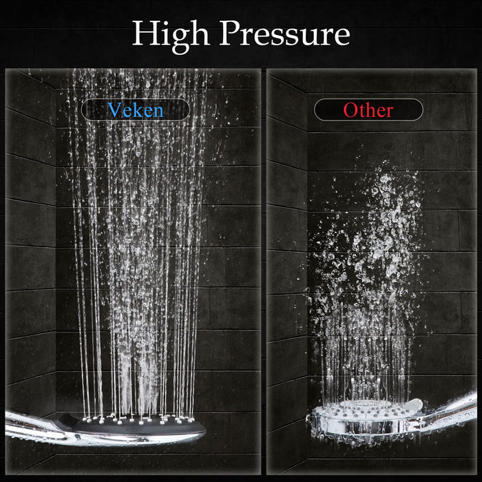 High Pressure Shower Head with Handheld Light weight 5-Mode Detachable —  CHIMIYA
