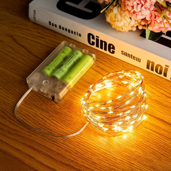 Battery Operated LED String Lights [Pack of 2]