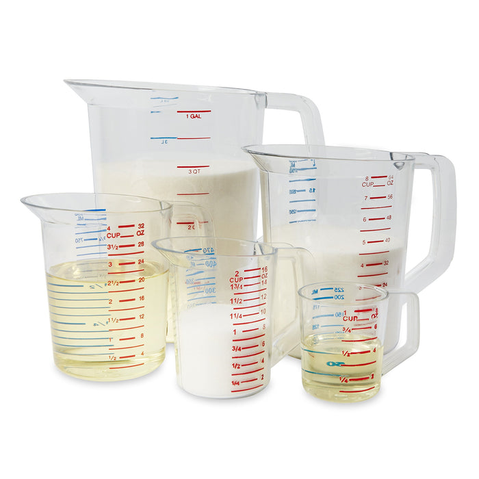 Rubbermaid Commercial Bouncer Measuring Cup,2-Quart,Clear,FG321700CLR —  CHIMIYA
