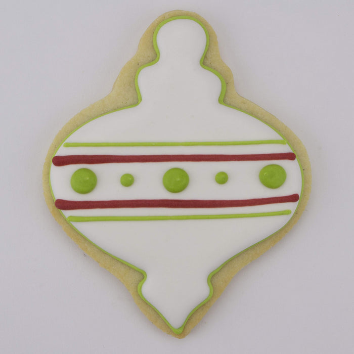 Ann Clark Cookie Cutters Christmas Teardrop / Finial Ornament Cookie Cutter, 4.25"