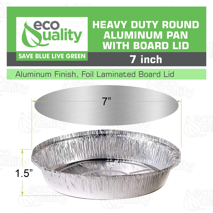 Aluminum Foil Containers - 7 Round