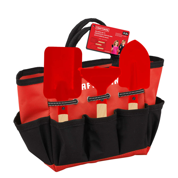 Craftsman Garden Hand Tool Set 7 4pc Garden Hand Tools Includes: G011-SY Pail, G007-SY Hand Trowel, T012-SY Sun hat