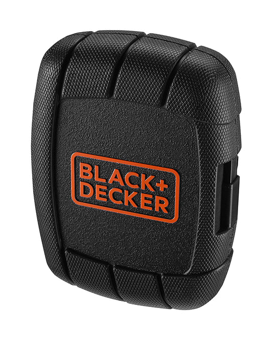 Black & Decker A7202-XJ 38 Bit bit head set, Black
