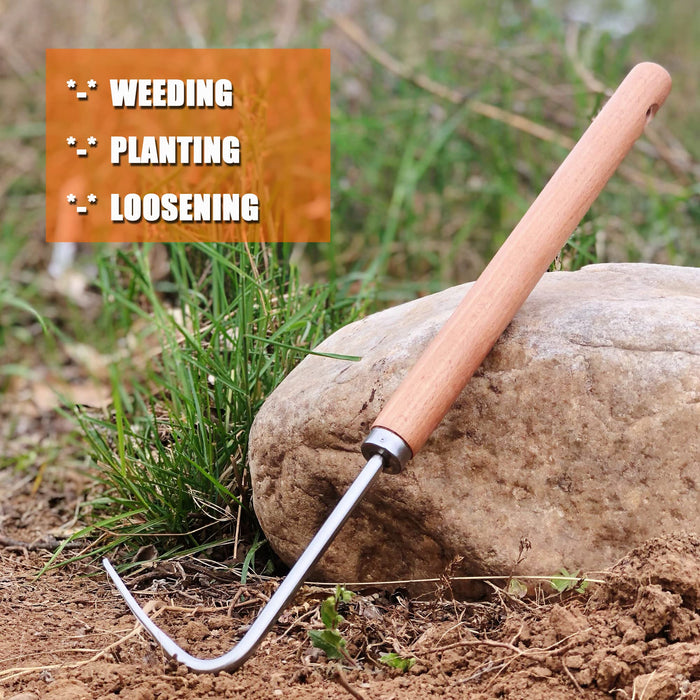 SHANFEEK Weed Puller with V-Shape Hook Gardening Hand Tools 16-Inch We —  CHIMIYA
