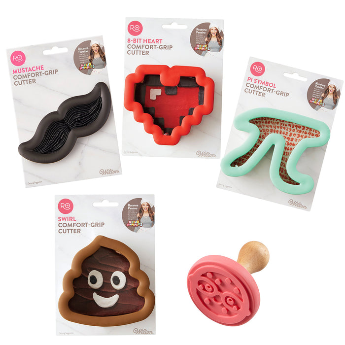 ROSANNA PANSINO by Wilton Nerdy Nummies Crazy for Cookies Set