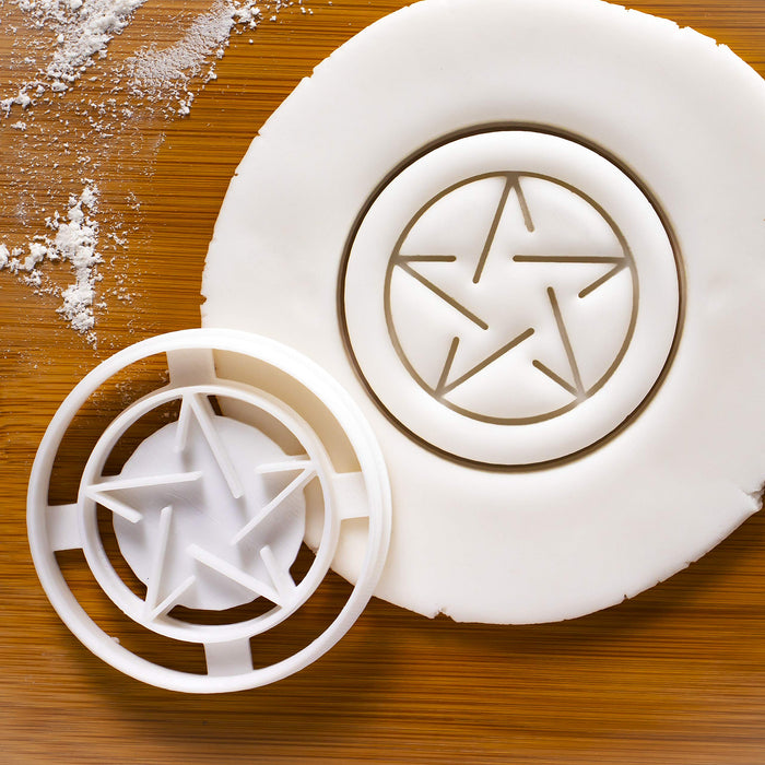 Pentagram Star cookie cutter, 1 piece - Bakerlogy