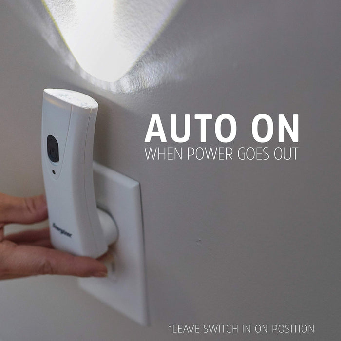 Energizer White LED Power Failure Auto On/Off Night Light