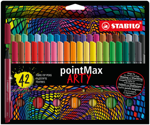 STABILO Premium Felt Tip Pen - Pen 68 - ColorParade - 20 pcs - Assorted  Colours