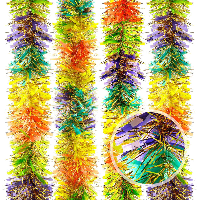 Chuangdi 66 Feet 2 Pieces Easter Tinsel Garlands Metallic Twist Garlan —  CHIMIYA