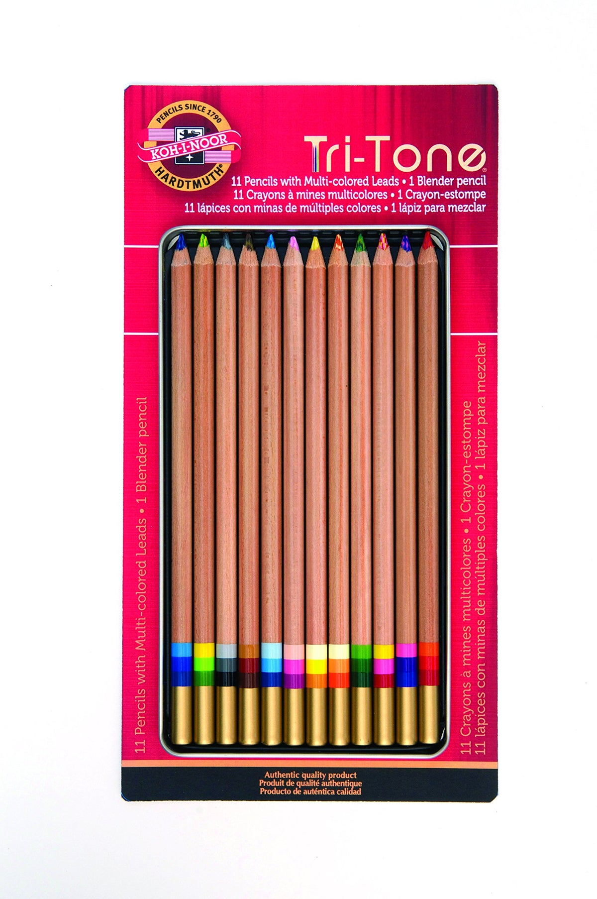 Koh-I-Noor Gioconda Soft Pastel Pencil Tin Set of 24