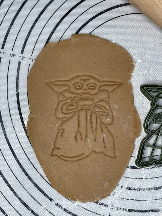 Star Wars Mandalorian Grogu Baby Yoda Kitchen Cutting Board Reversible 14½  New
