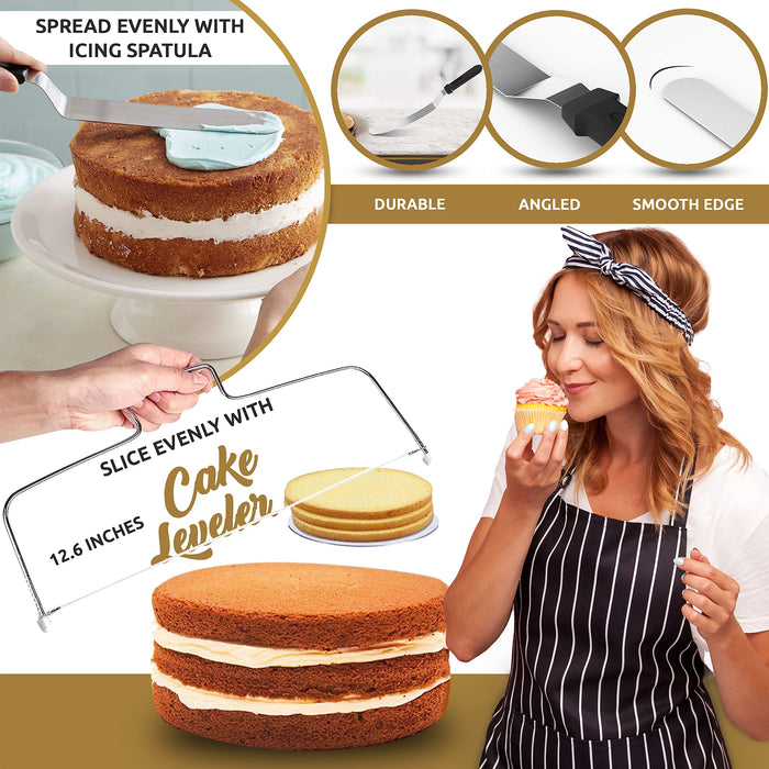 Buy Spring Form Cake Pan & 100 Pcs Cake Kit - RFAQK