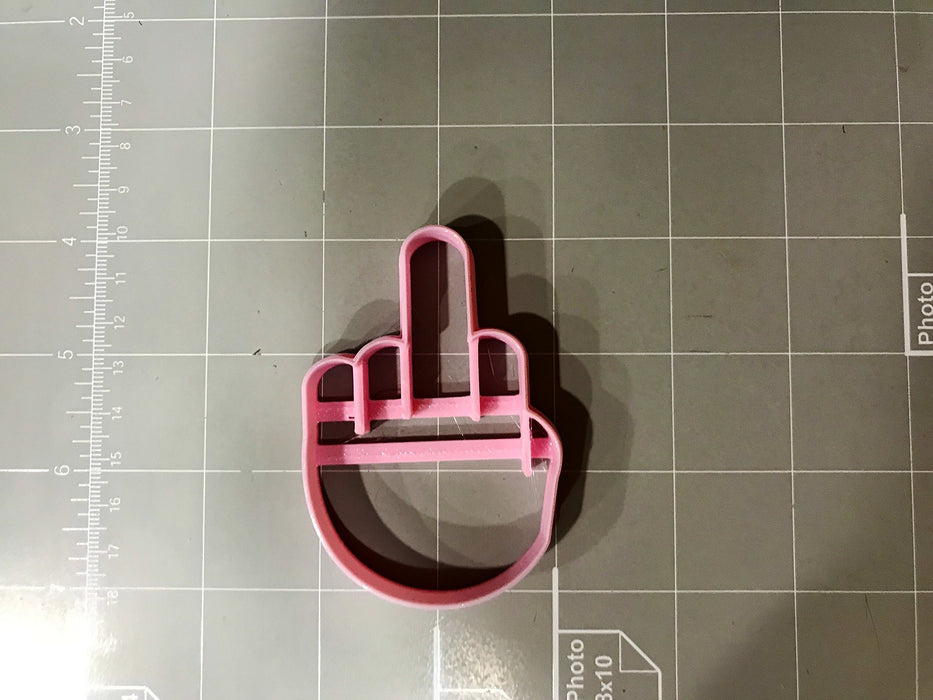 Middle Finger Cookie Cutter (4 inch)