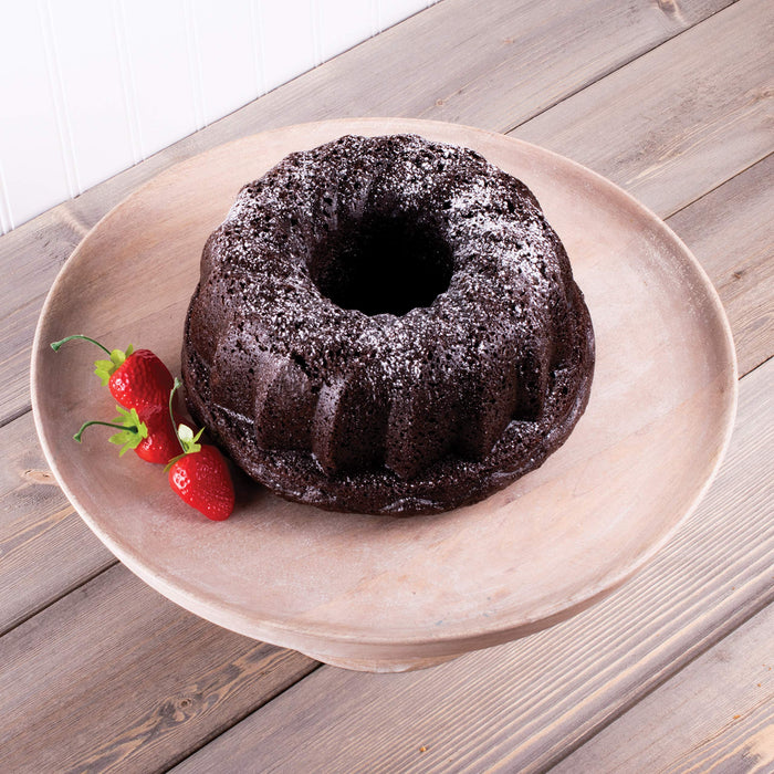 Silicone Bundt Cake Mould 9 Inch Non-stick Fluted Cake Pan Cake