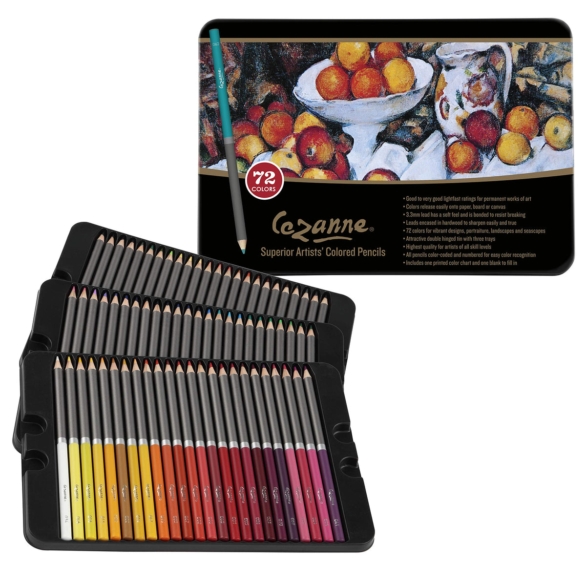 COOL BANK 160 Professional Colored Pencils, Artist Pencils Set for Coloring  Books, Premium Artist Soft Series Lead with Vibrant Colors for Sketching