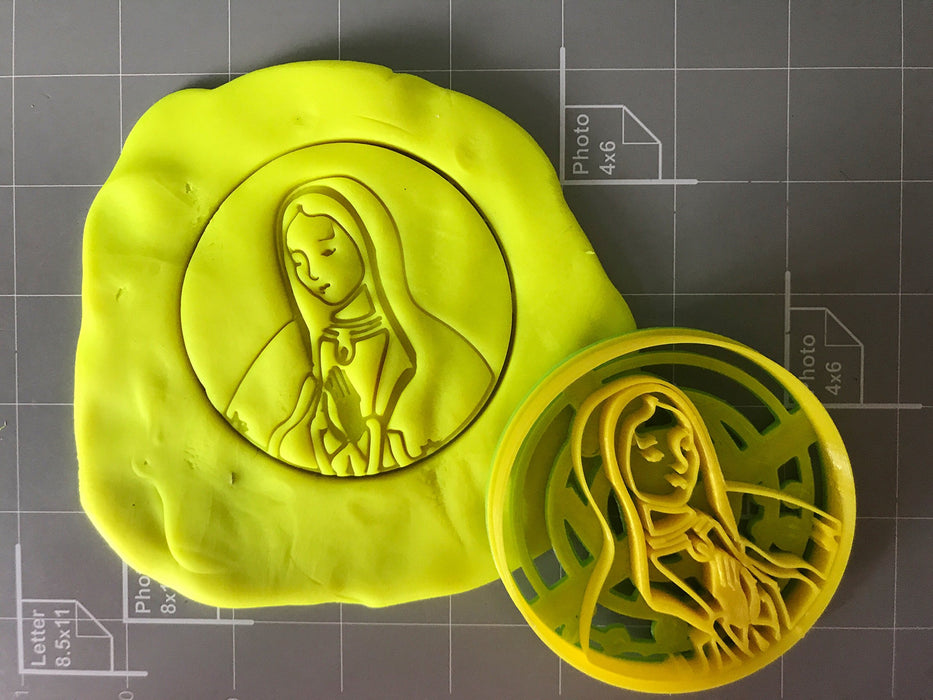 Saint Mary Cookie Cutter