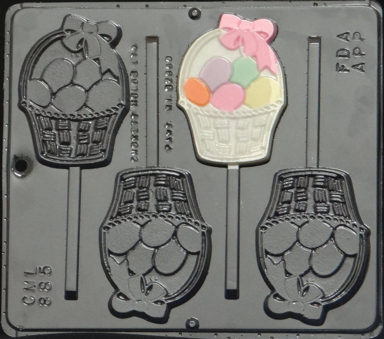 Easter Egg Basket Chocolate Candy Molds 885 Easter Candy Molds N More