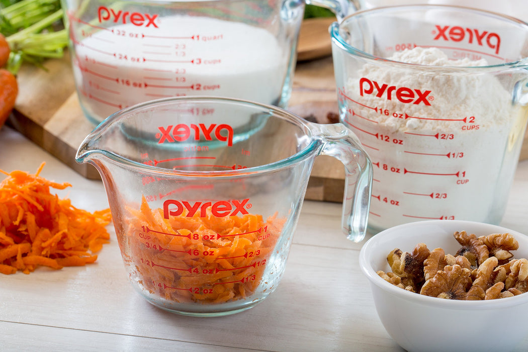Pyrex Prepware 4 Cup Clear Glass Measuring Cup