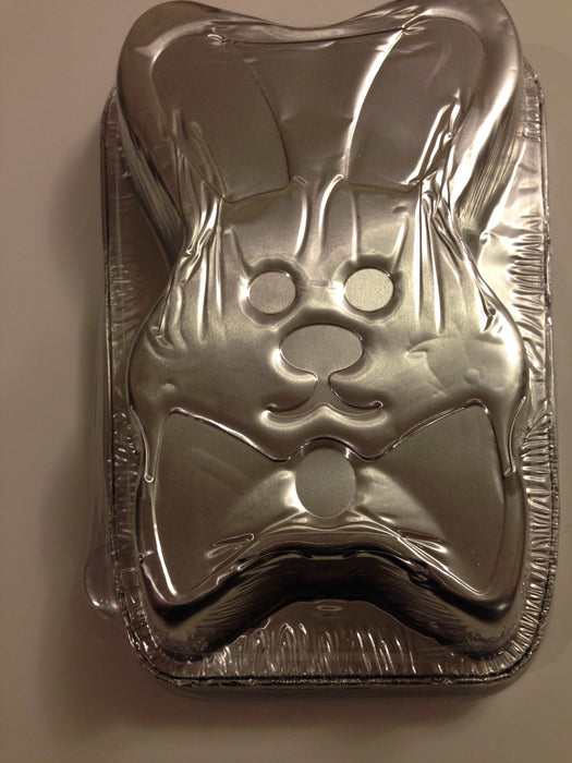 Foil Easter Bunny Pan with Snap on Lid