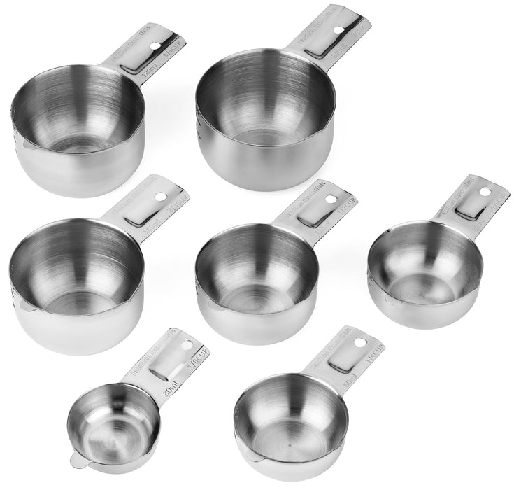Hudson Essentials Stainless Steel Measuring Cups Set - Stackable Set w —  CHIMIYA