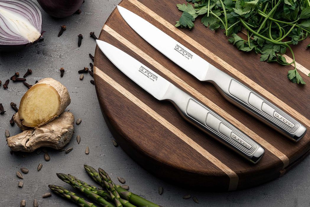 7-piece Wooden Handle Kitchen Knife Set Kitchen Scissors
