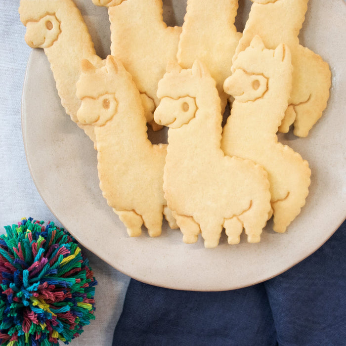 Cute Alpaca cookie cutter, 1 piece - Bakerlogy