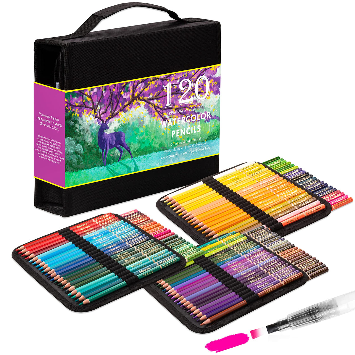 120 Colored Pencils - Premium Soft Core 120 Unique Colors No Duplicates Color  Pencil Set for Adult Coloring Books… - Colored Pencils.net
