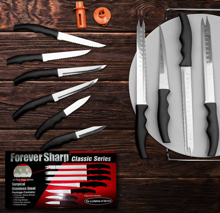 Stainless Steel Forever Sharp Knife Comfort Handle Knife Pairing Knife 