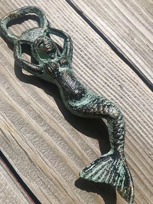 Mythical Mermaid Beer Bottle Opener – Unique Nautical Bar Decor – Best Friend Barware  – Stocking Stuffer