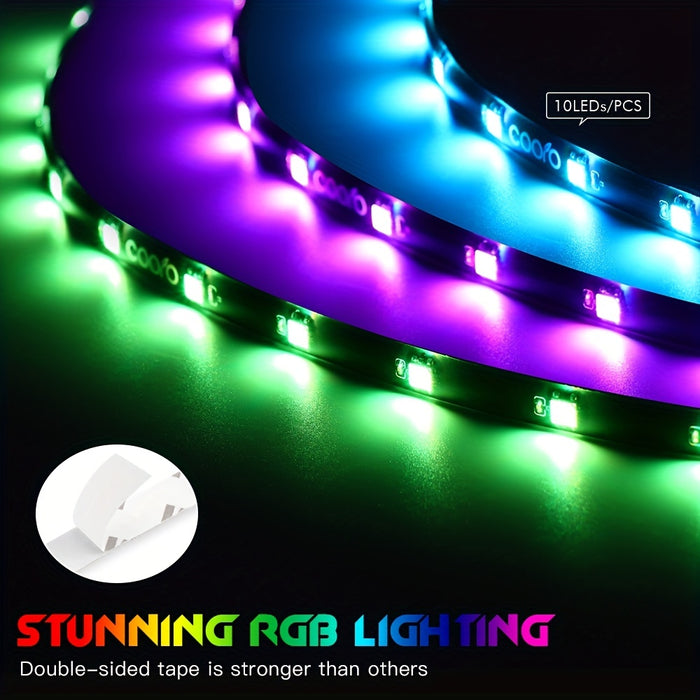 4pcs USB RGB Gaming LED Light Strip for PC Computer Case